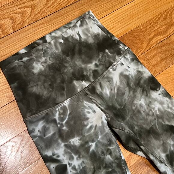 Lululemon Align High-Rise Pant 28" Diamond Dye Light Sage Medium Olive Size 0 - Picture 7 of 8